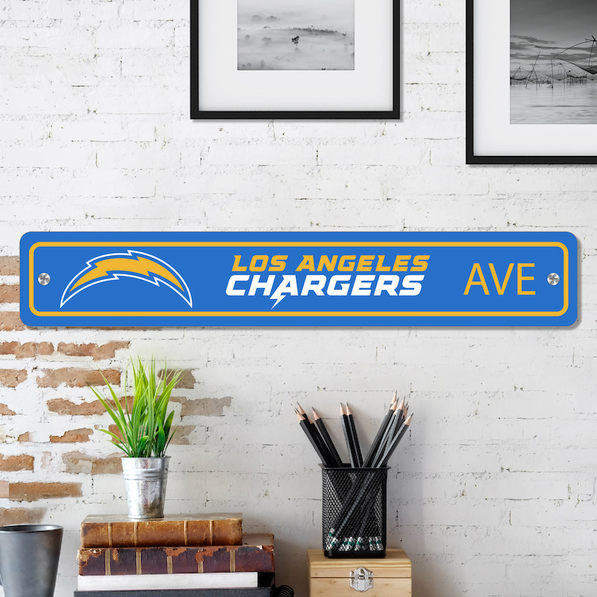 Los Angeles Chargers Street Sign