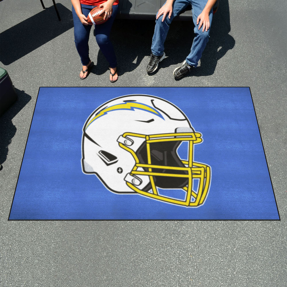 Los Angeles Chargers ULTI-MAT 60 x 96 Rug - Helmet Logo