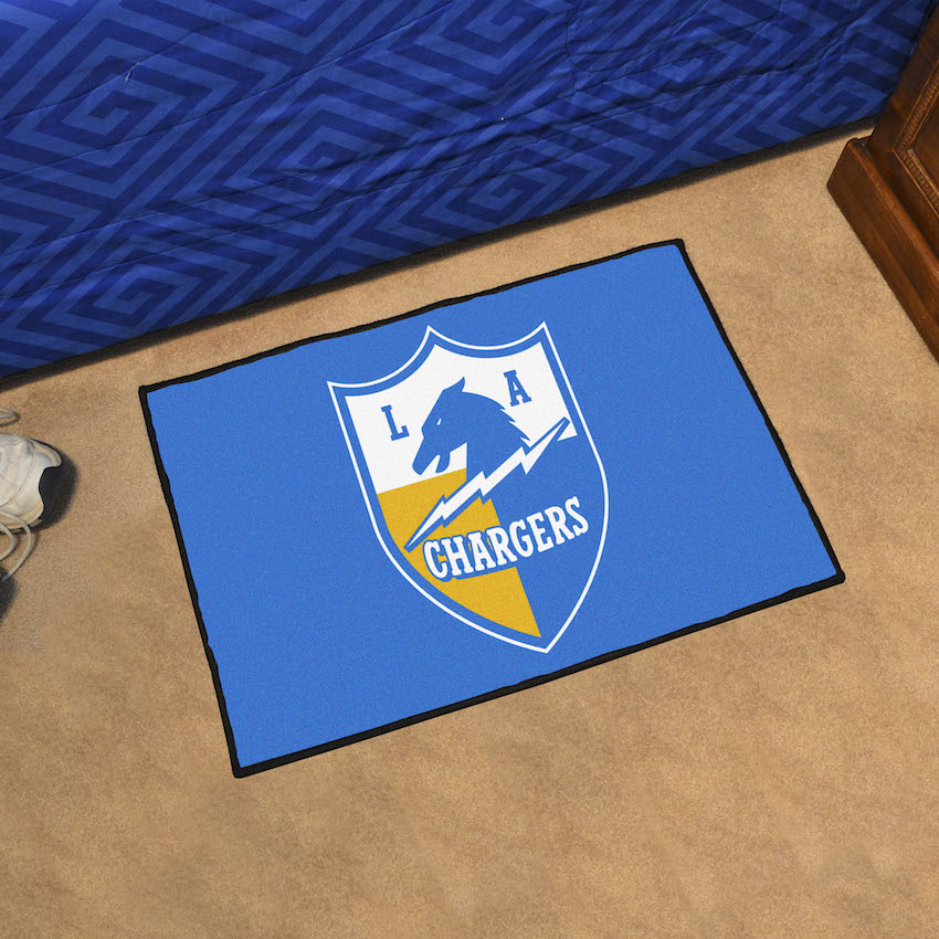 Los Angeles Chargers Vintage 20 x 30 STARTER Floor Mat - Throwback Logo