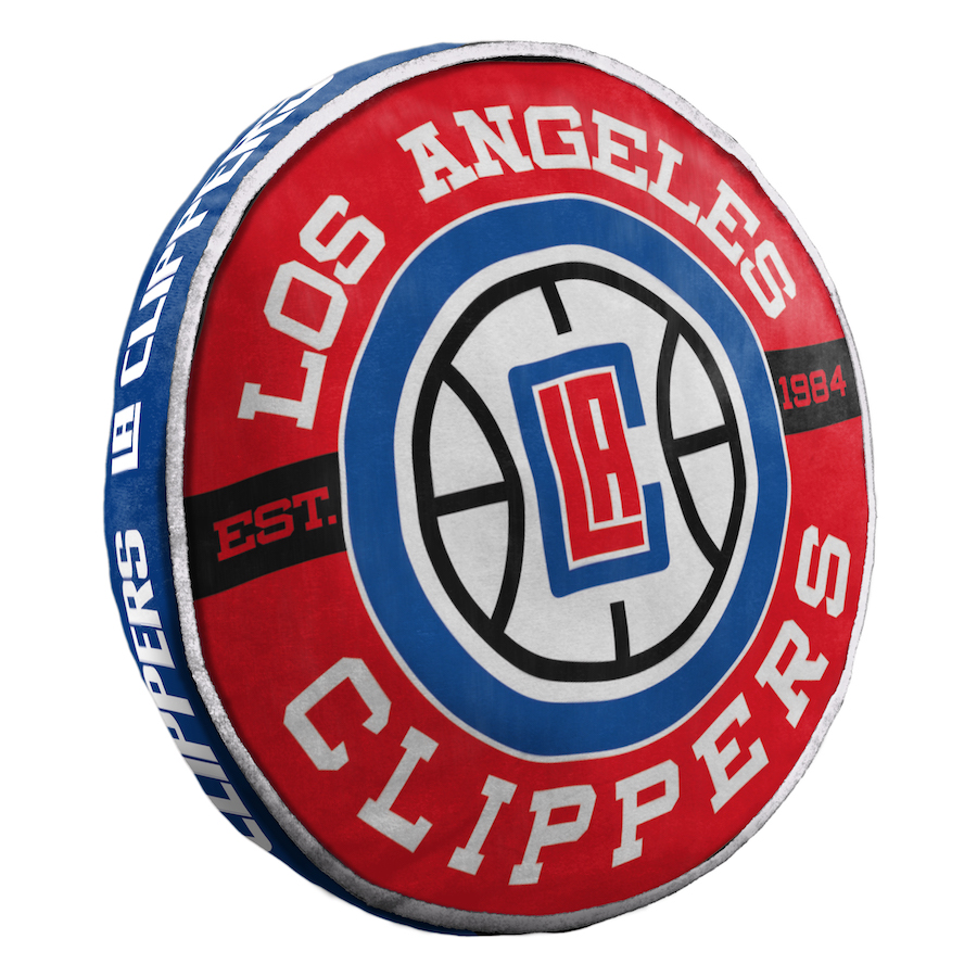 Los Angeles Clippers Travel Cloud Pillow - 15 inch