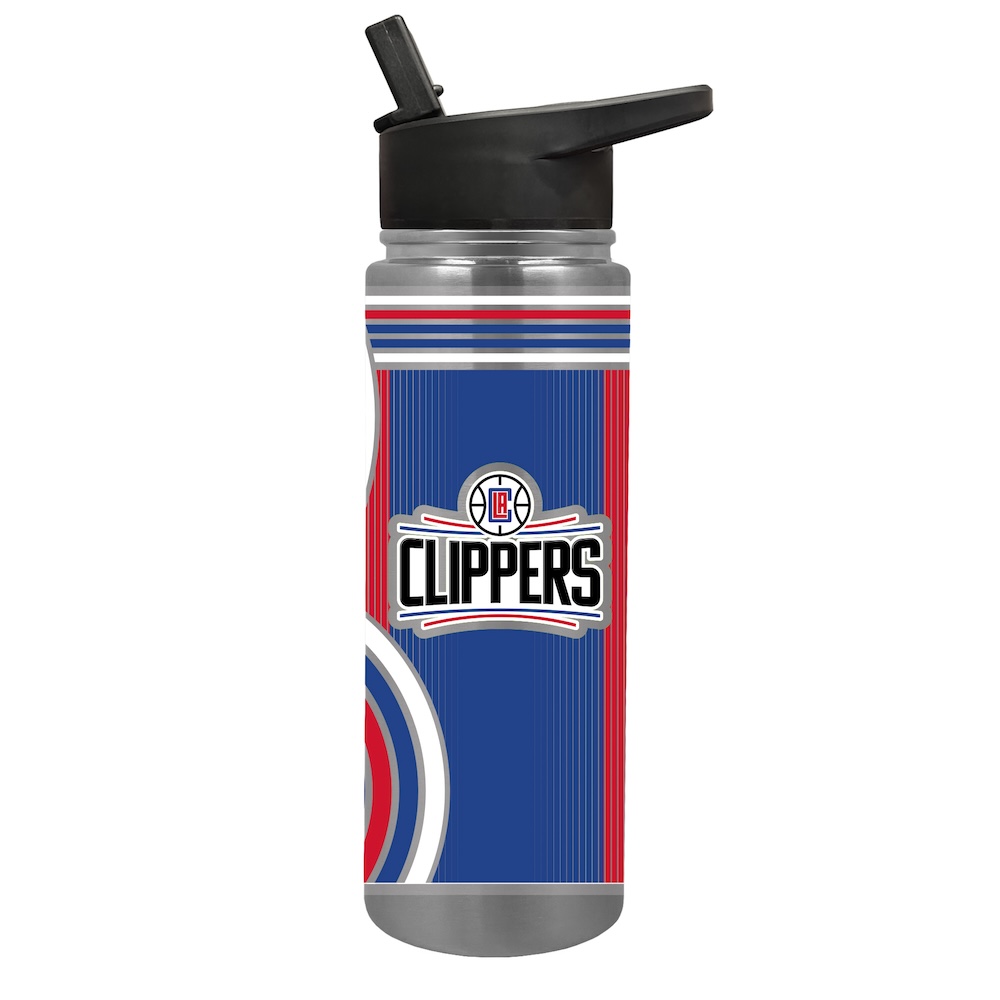 Los Angeles Clippers COOL VIBES 24 oz Thirst Hydration Water Bottle