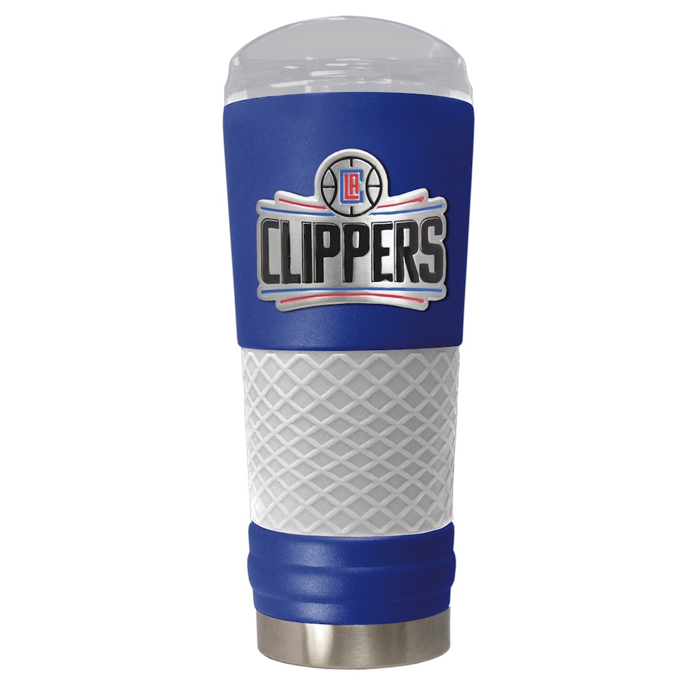 Los Angeles Clippers 24 oz DRAFT SERIES NBA Powder Coated Insulated Travel Tumbler