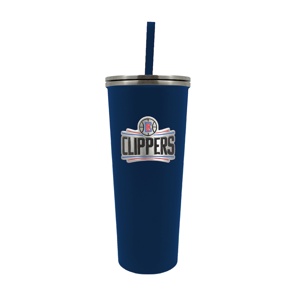 Los Angeles Clippers 24 oz Team Color Skinny Tumbler