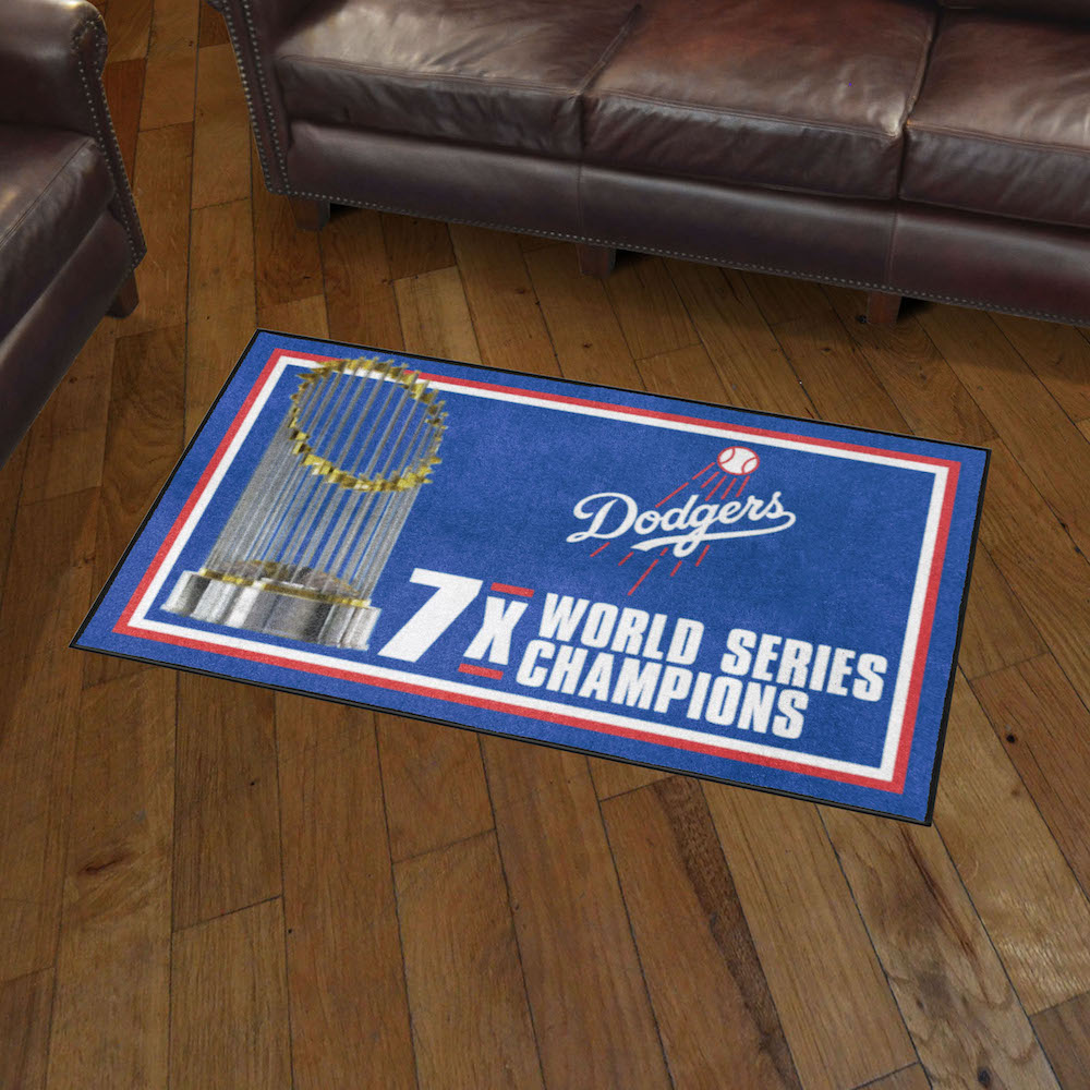 Los Angeles Dodgers 3 x 5 DYNASTY Area Rug