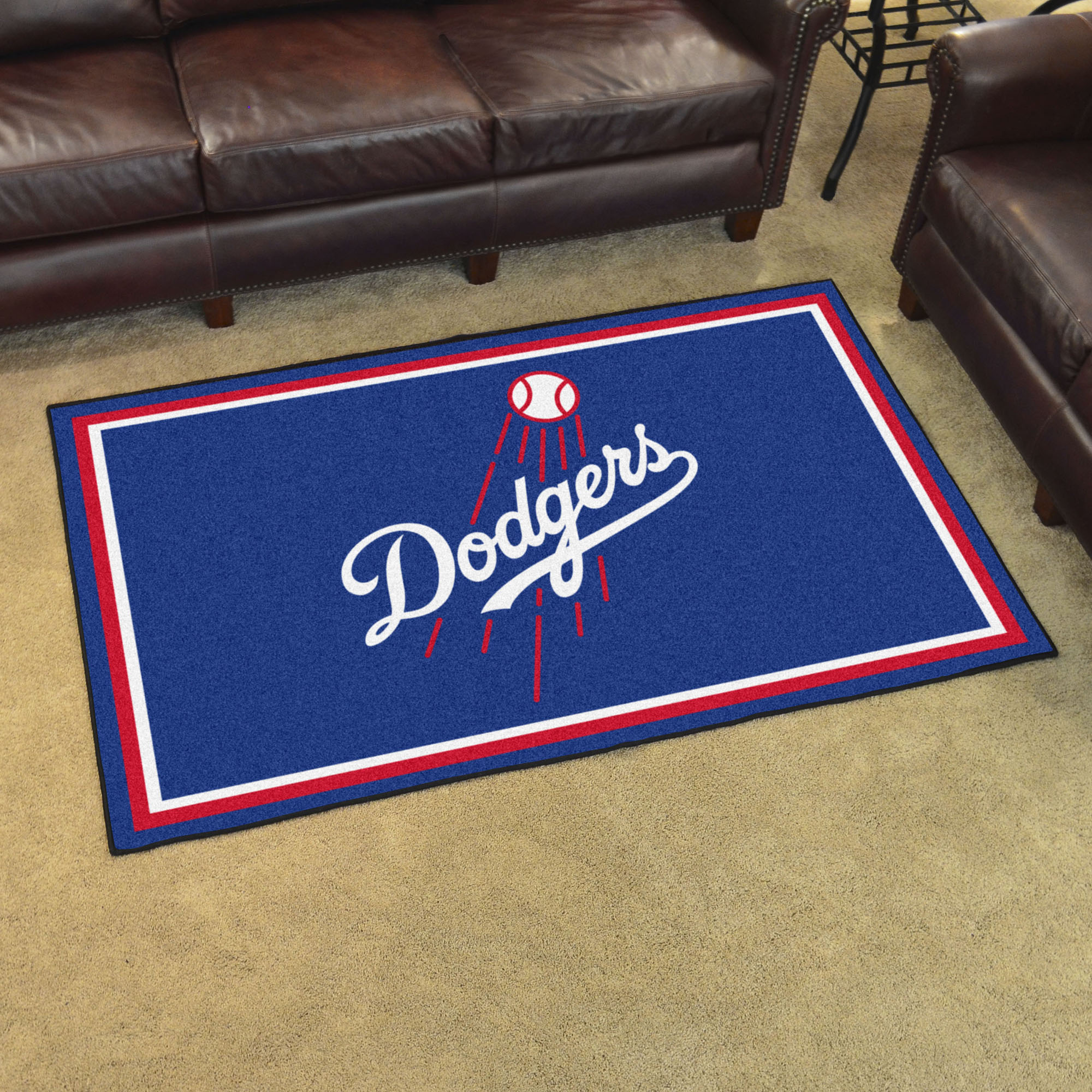 Los Angeles Dodgers 4x6 Area Rug