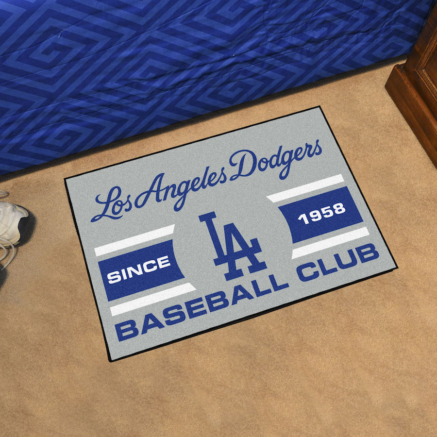 Los Angeles Dodgers ALT LOGO UNIFORM Themed Floor Mat
