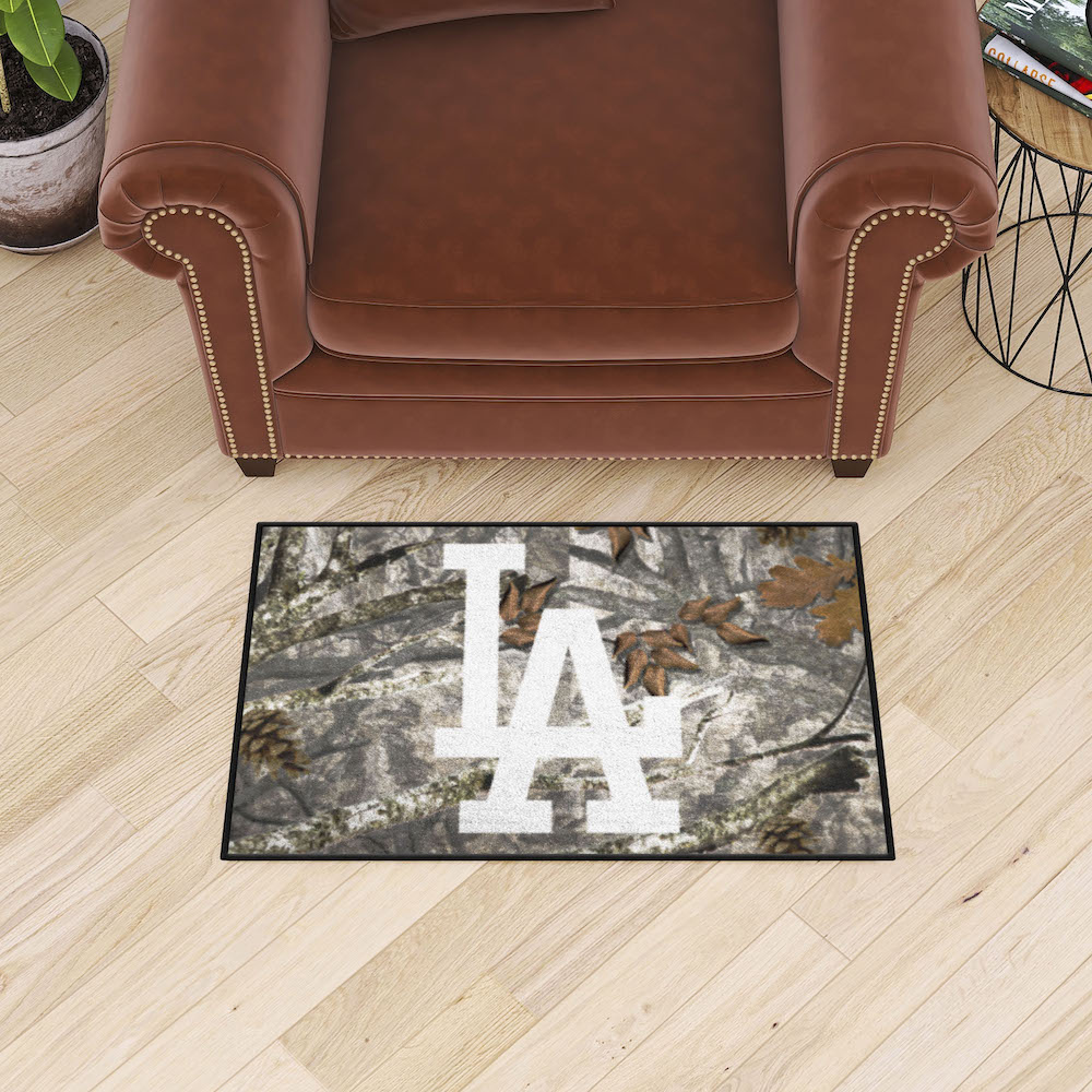 Los Angeles Dodgers CAMO 20 x 30 Starter Floor Mat