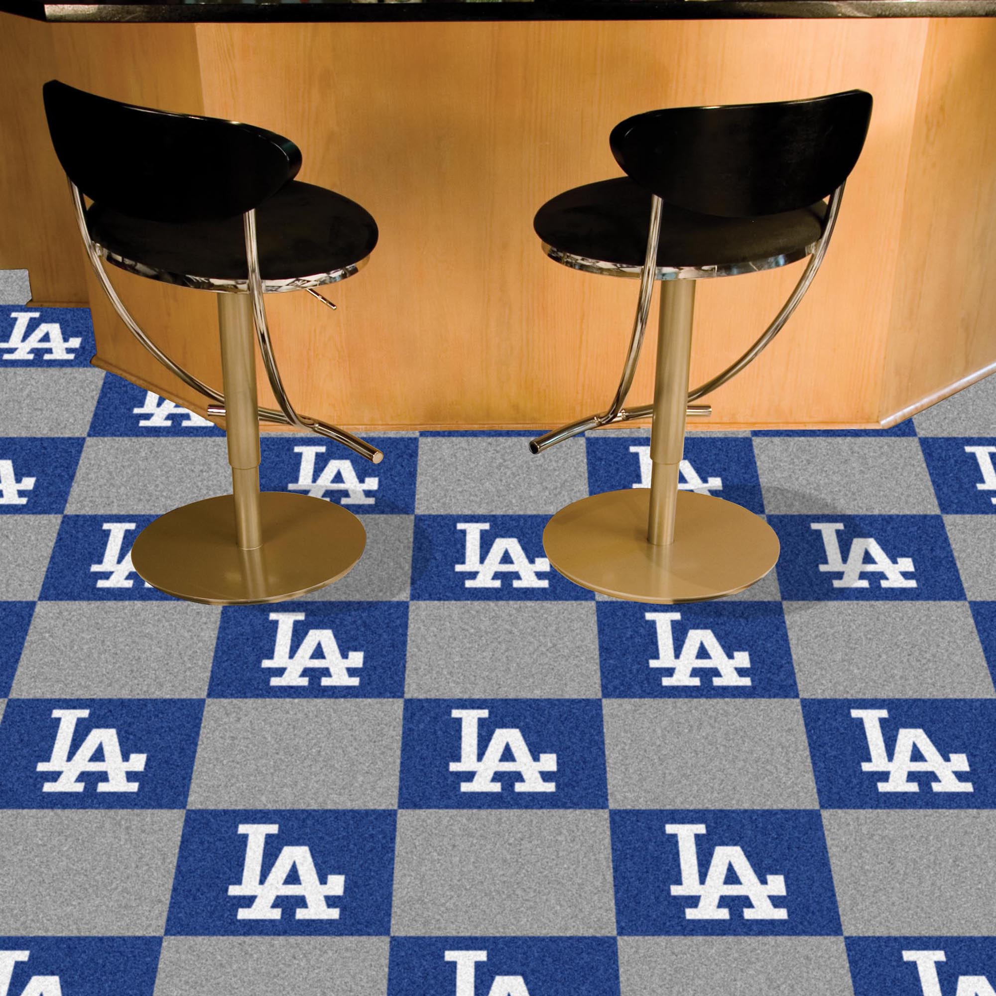 Los Angeles Dodgers Carpet Tiles 18x18 in.