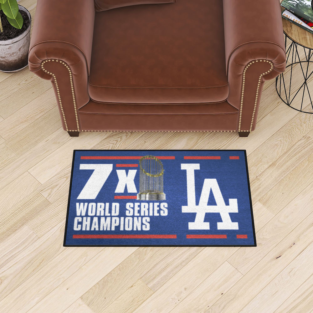 Los Angeles Dodgers DYNASTY Floor Mat - 20 x 30 inch Starter style