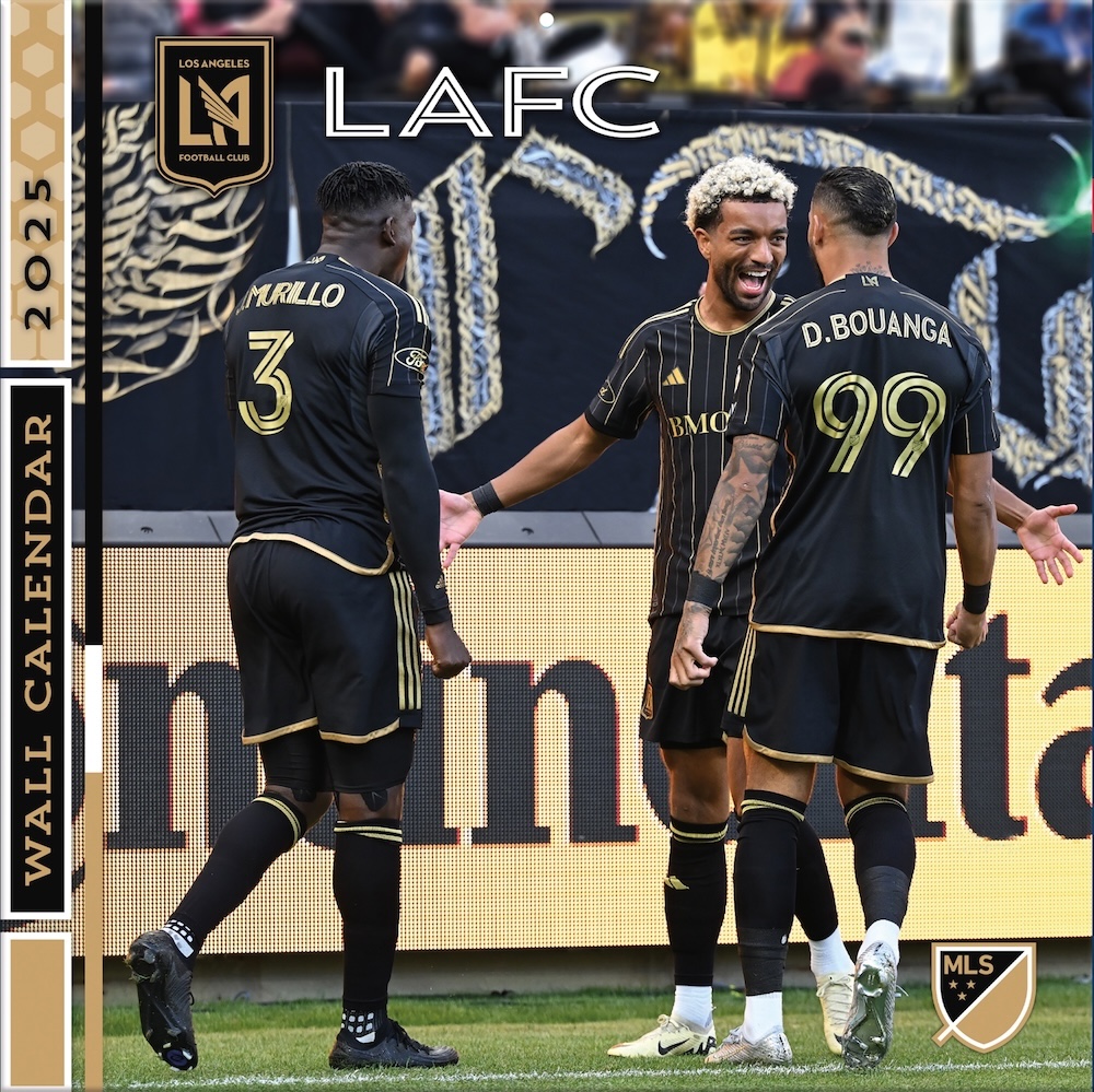 Los Angeles Football Club 2025 MLS Team Wall Calendar