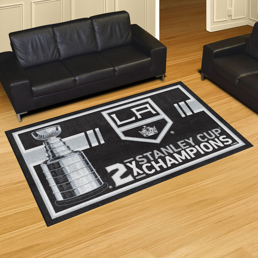 Los Angeles Kings 5 x 8 DYNASTY Area Rug