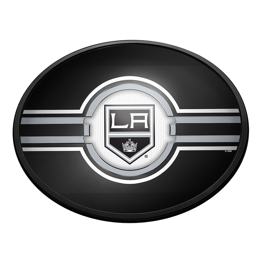 Los Angeles Kings Slimline LED Wall Sign ~ OVAL