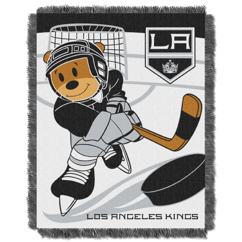 Los Angeles Kings Woven Baby Blanket 36 x 48