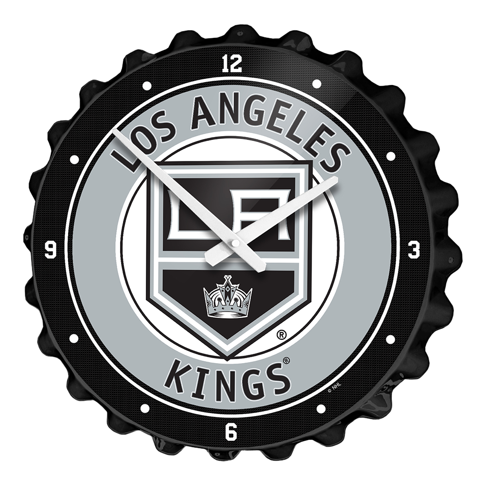 Los Angeles Kings Bottle Cap Wall Clock