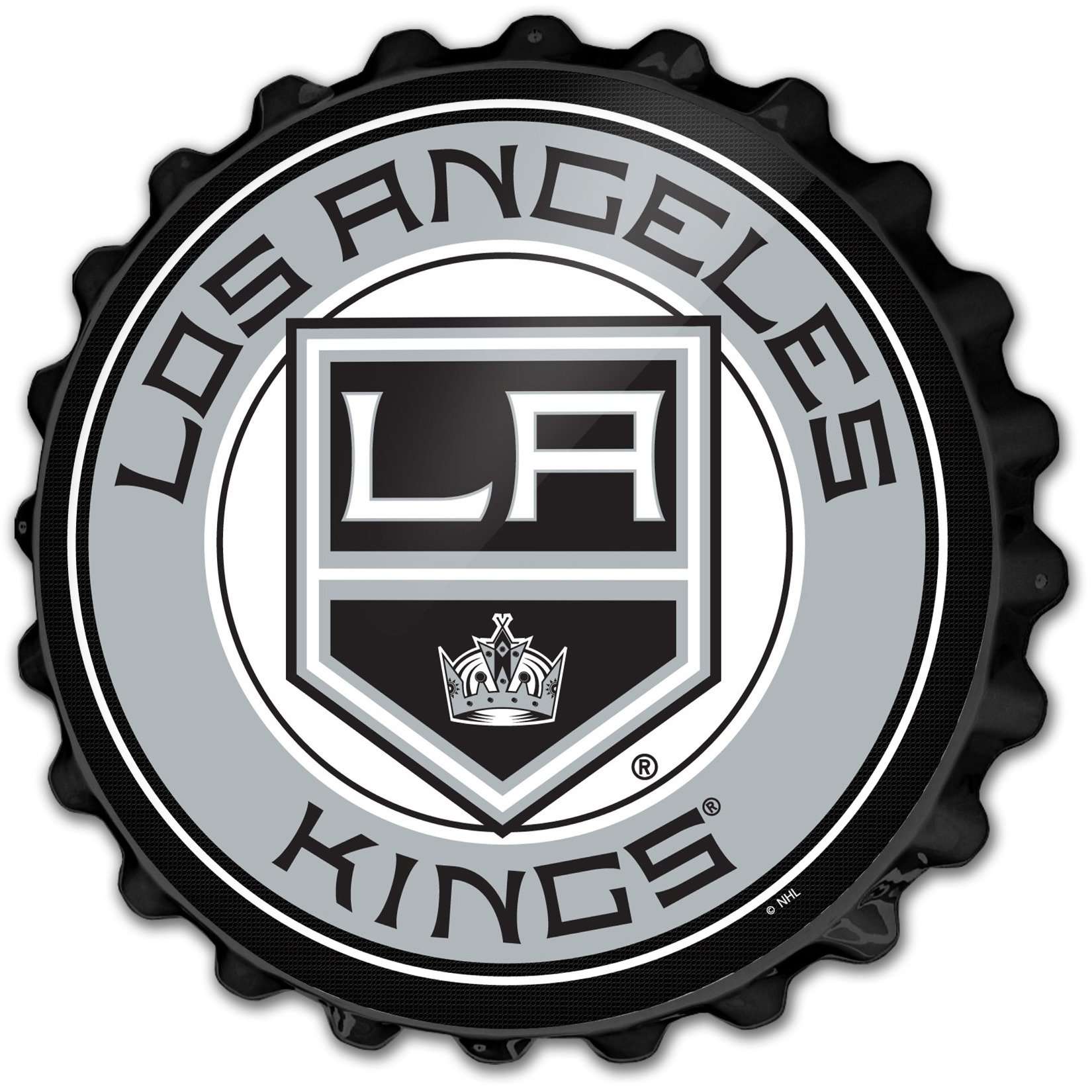 Los Angeles Kings Bottle Cap Wall Sign