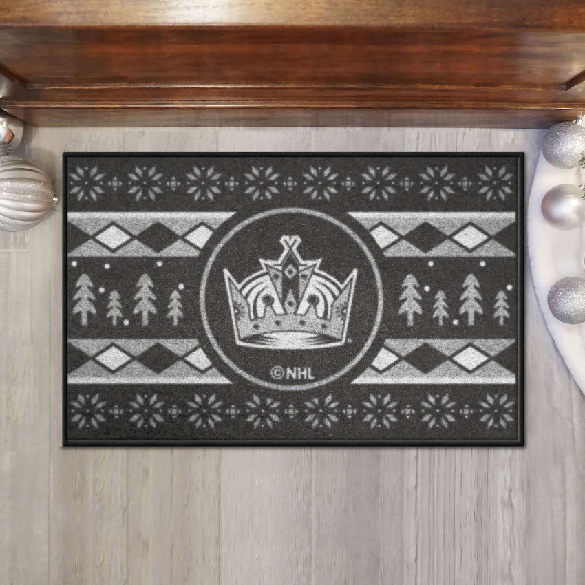 Los Angeles Kings HOLIDAY SWEATER 20 x 30 STARTER Floor Mat
