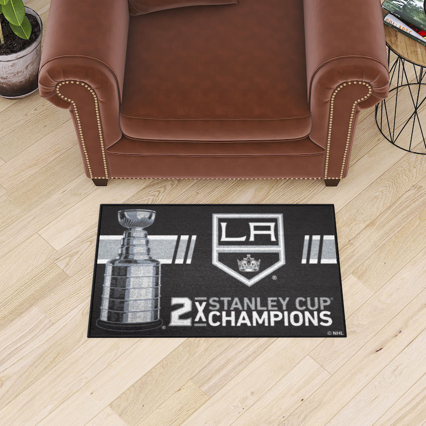 Los Angeles Kings DYNASTY Floor Mat - 20 x 30 inch Starter style