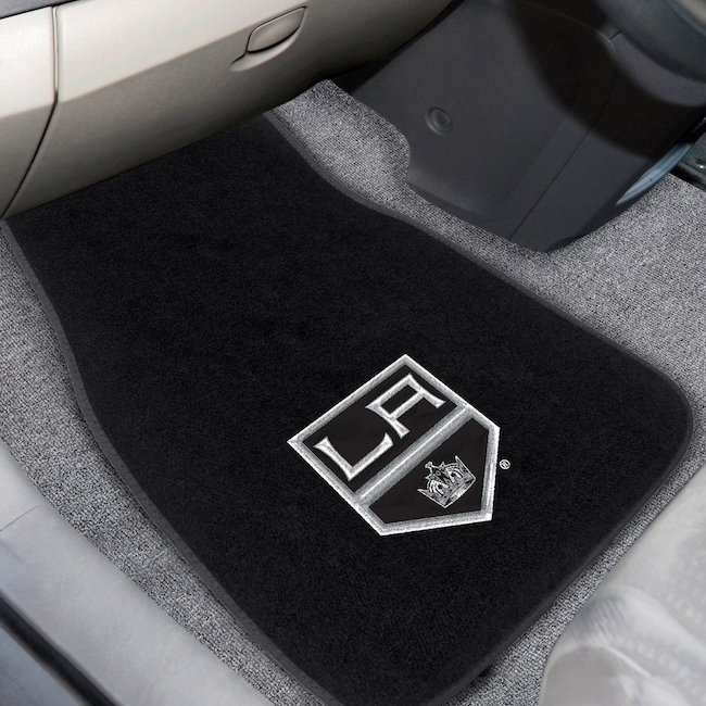 Los Angeles Kings Car Floor Mats 17 x 26 Embroidered Pair