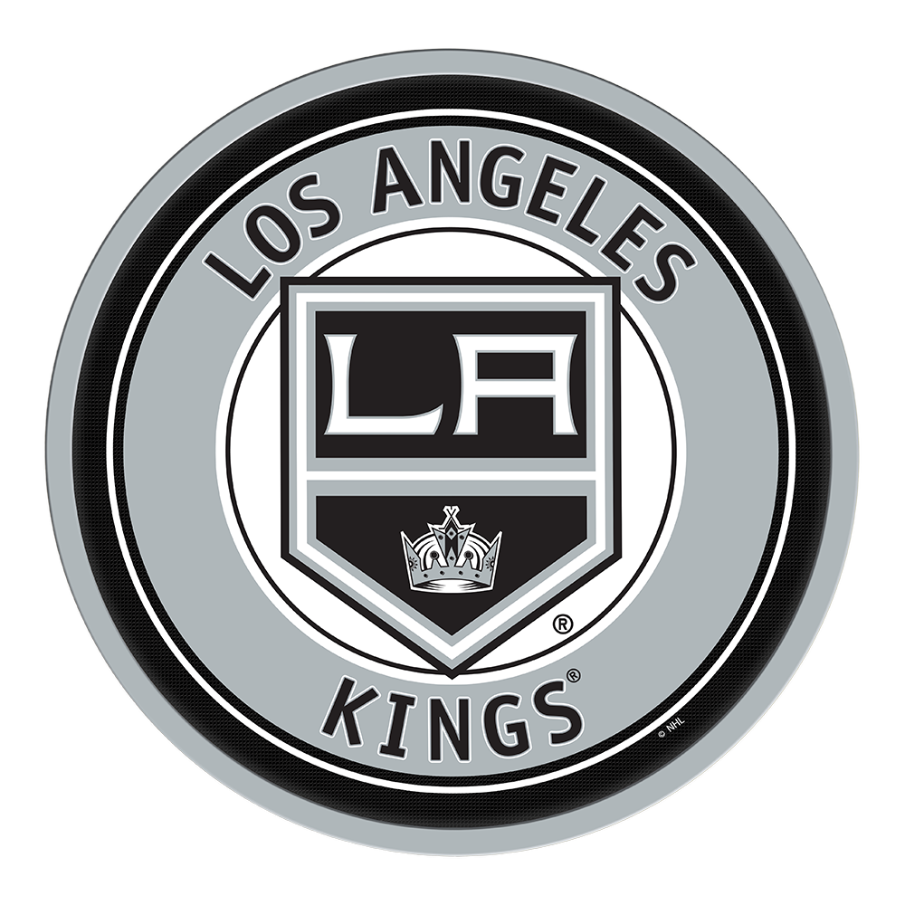 Los Angeles Kings Modern Disc Wall Sign