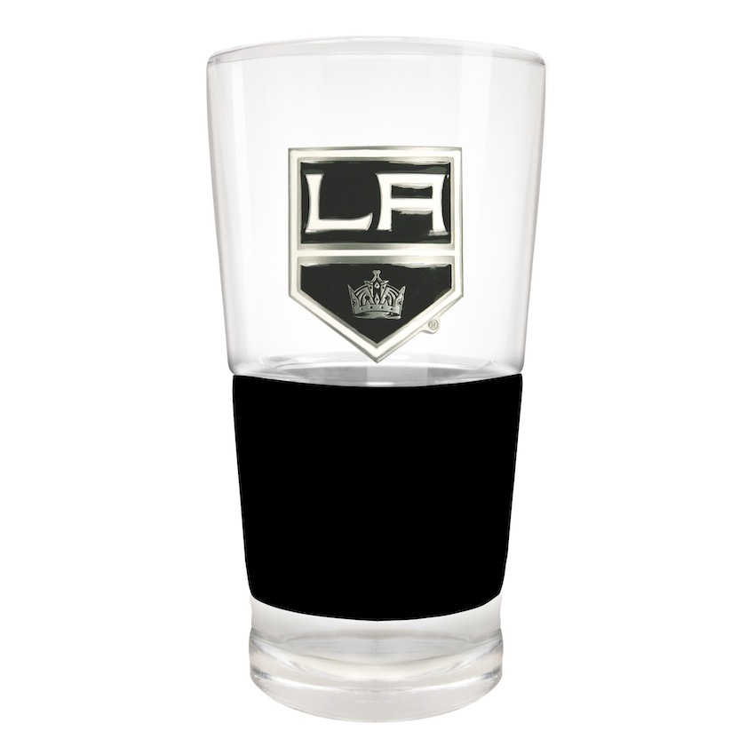 Los Angeles Kings 22 oz Pilsner Glass with Silicone Grip