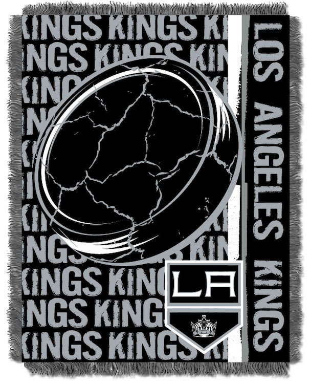 Los Angeles Kings Double Play Tapestry Blanket 48 x 60