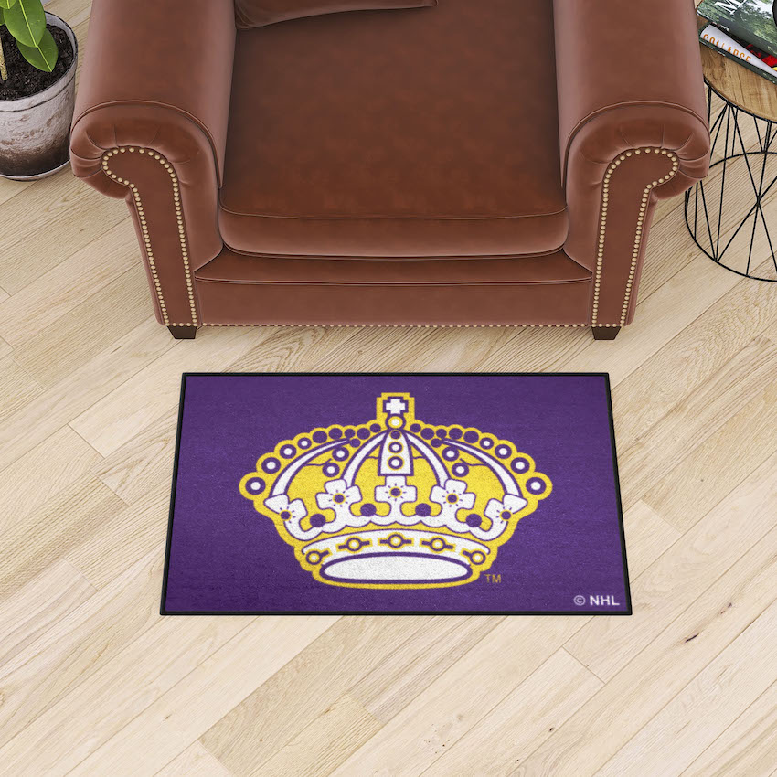 Los Angeles Kings Vintage 20 x 30 STARTER Floor Mat - Throwback NAME