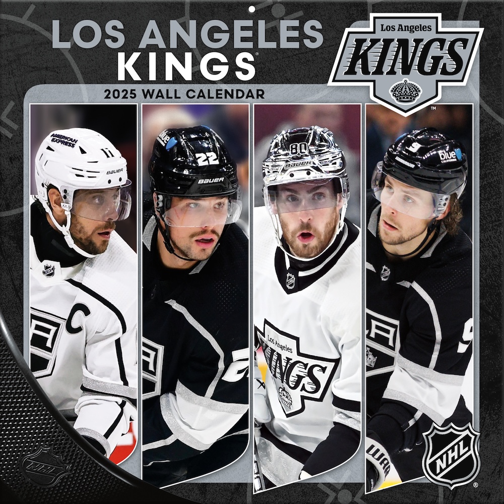 Los Angeles Kings 2025 NHL Team Wall Calendar