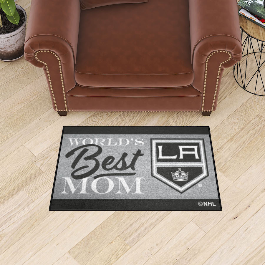 Los Angeles Kings 20 x 30 WORLDS BEST MOM Floor Mat