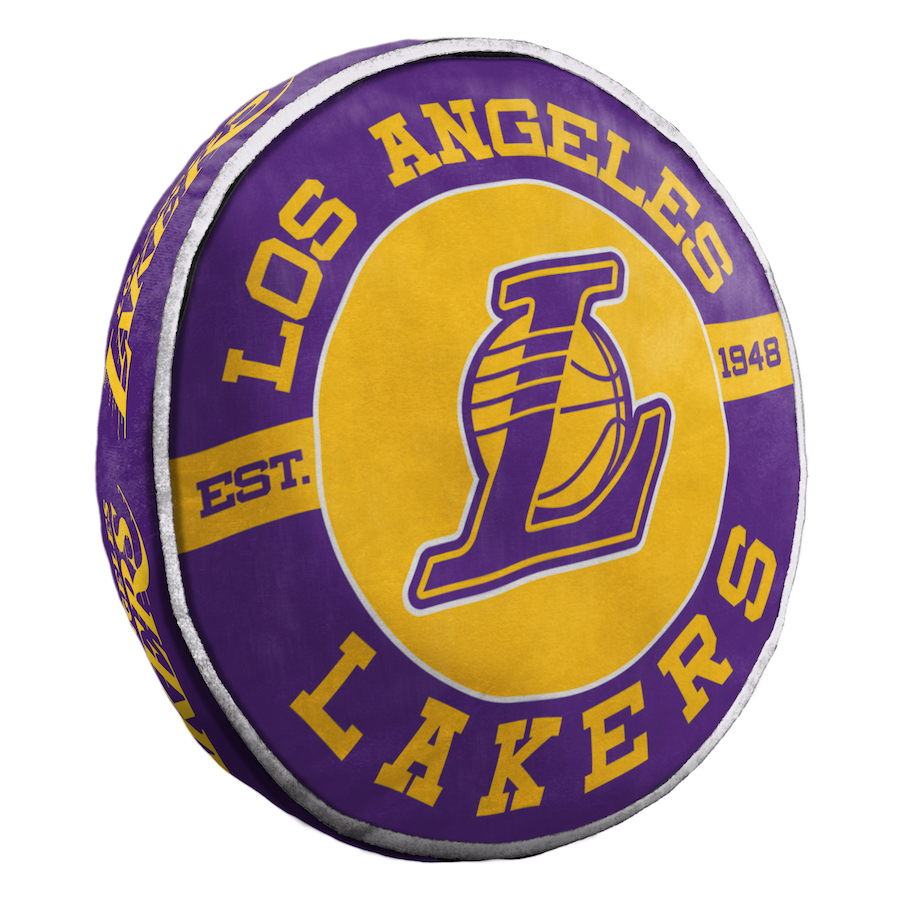 Los Angeles Lakers Travel Cloud Pillow - 15 inch