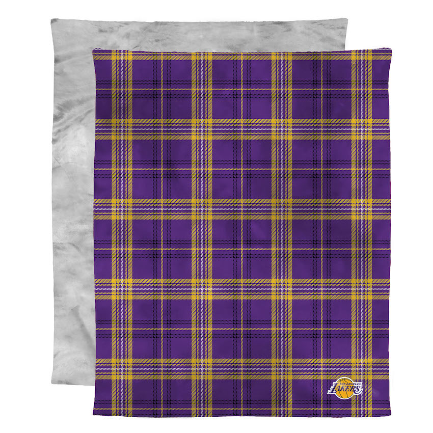 Los Angeles Lakers 2 Ply MINK Throw Blanket