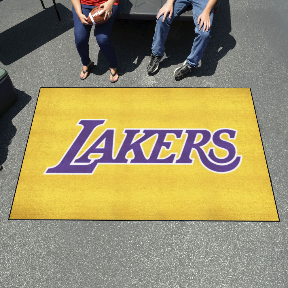 Los Angeles Lakers ULTI-MAT 60 x 96 Rug - 2nd Logo