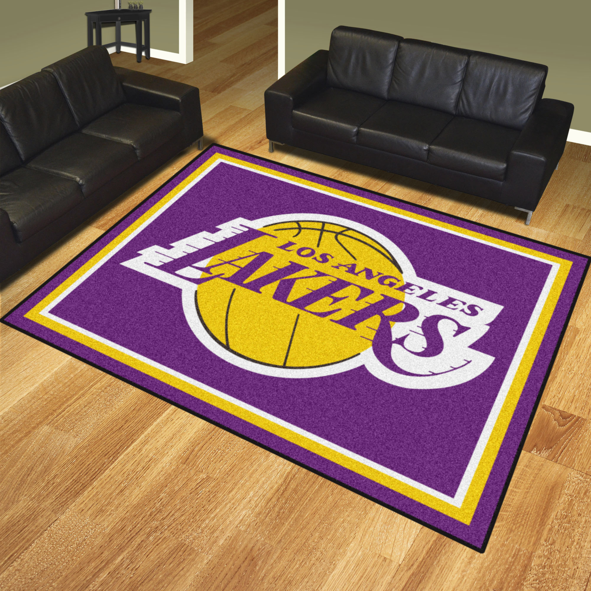 Los Angeles Lakers Ultra Plush 8x10 Area Rug