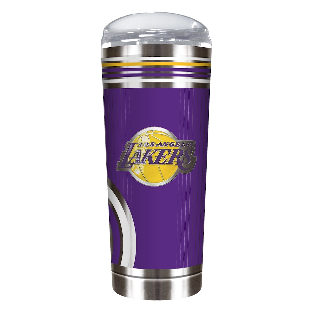 Los Angeles Lakers COOL VIBES 18 oz Roadie Travel Tumbler