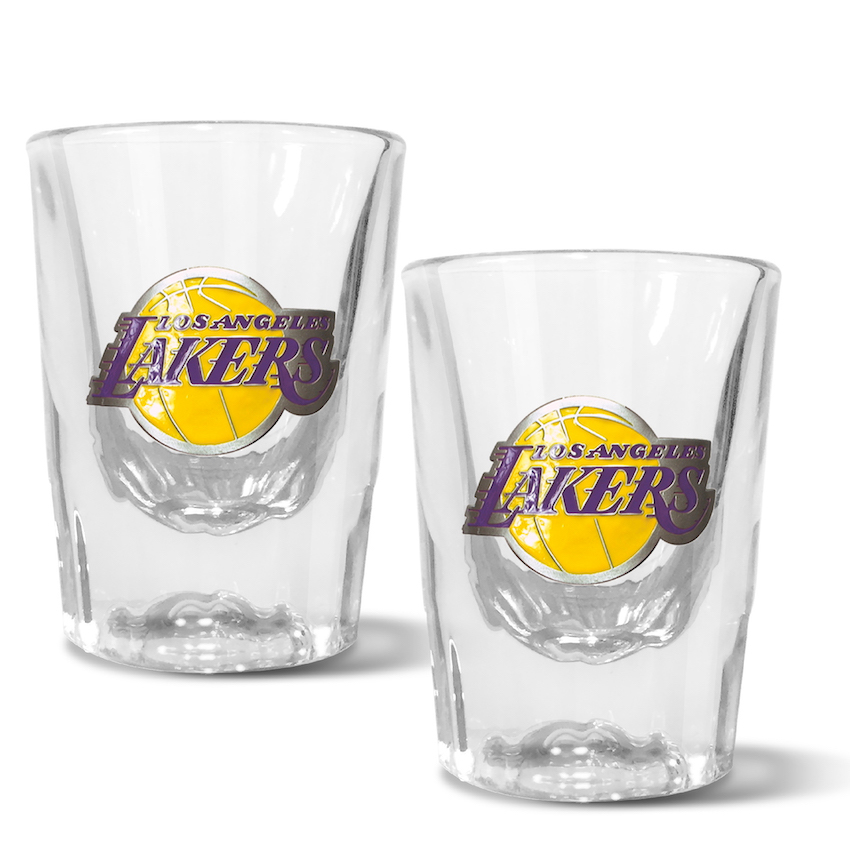 Los Angeles Lakers 2pc Prism Shot Set