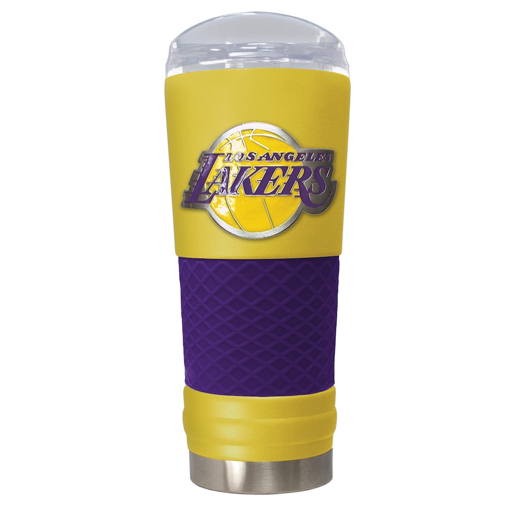 Los Angeles Lakers 24 oz DRAFT SERIES NBA Powder Coated Insulated Travel Tumbler