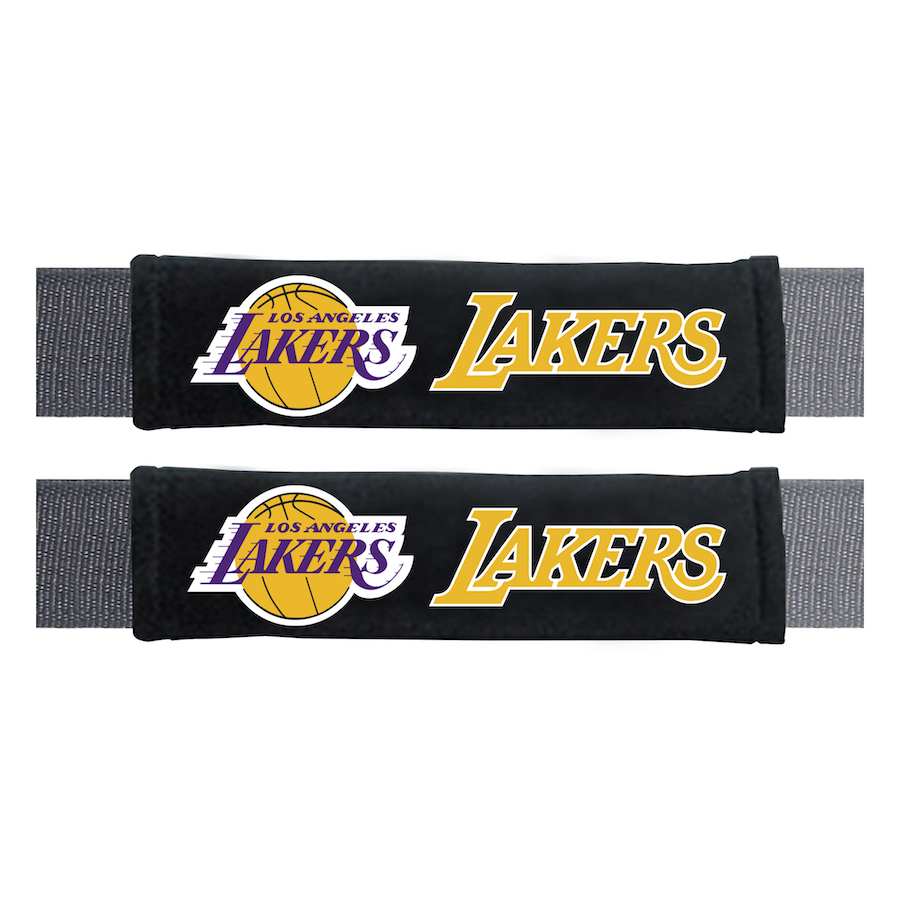 Los Angeles Lakers Embroidered Seatbelt Pad (set of 2)