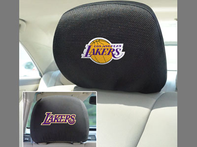 Los Angeles Lakers Head Rest Covers