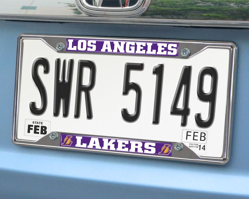 Los Angeles Lakers License Plate Frame