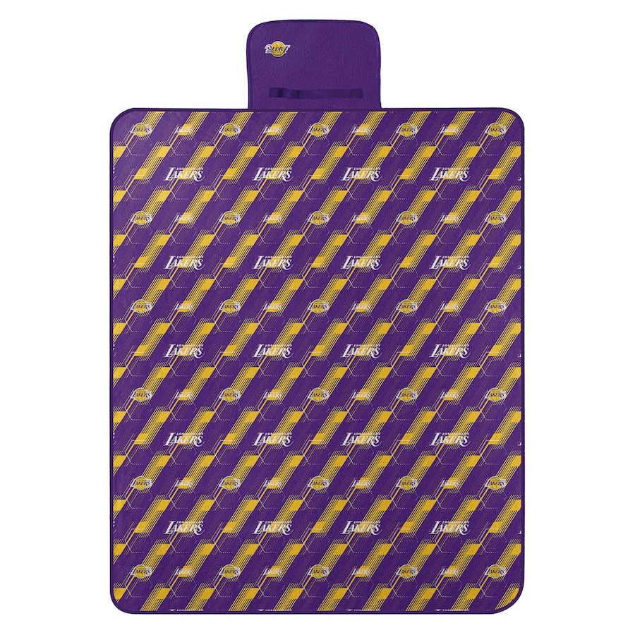 Los Angeles Lakers Outdoor Fleece PicNic Blanket 60 x 72