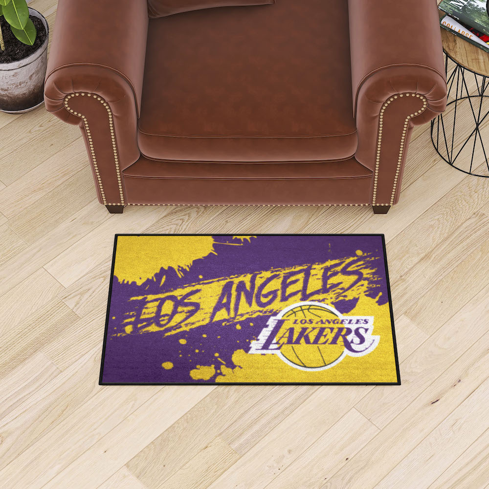 Los Angeles Lakers SLOGAN 20 x 30 Starter Floor Mat