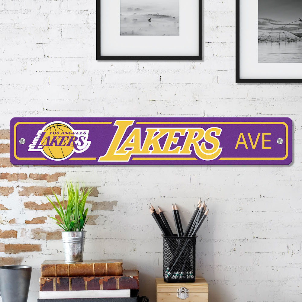 Los Angeles Lakers Street Sign