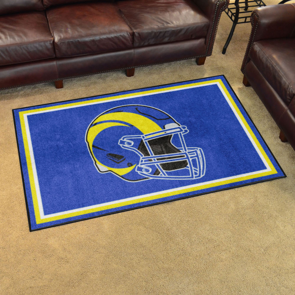 Los Angeles Rams Football Rug