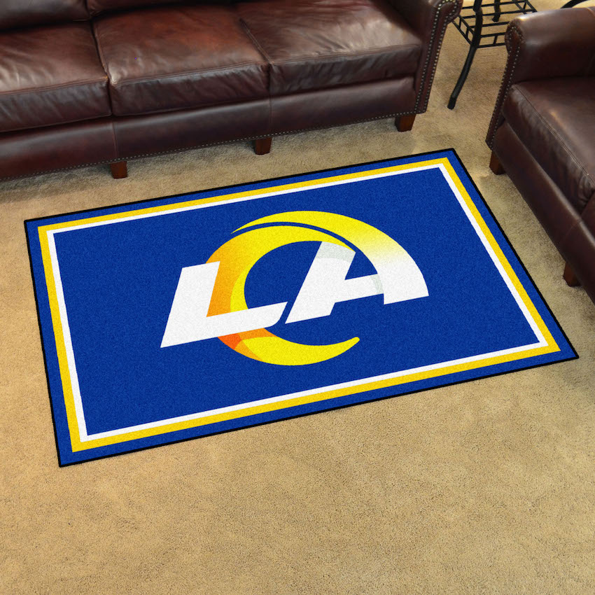 Los Angeles Rams 4x6 Area Rug