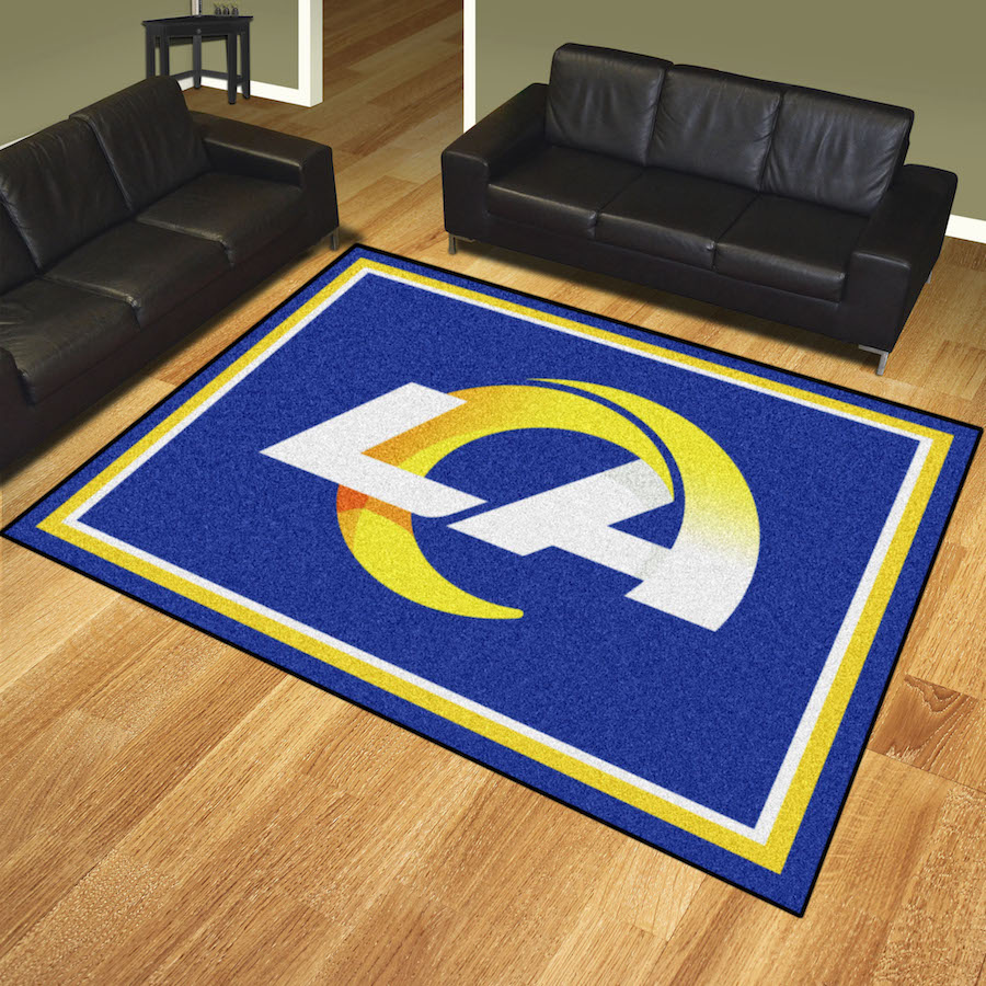 Los Angeles Rams Ultra Plush 8x10 Area Rug