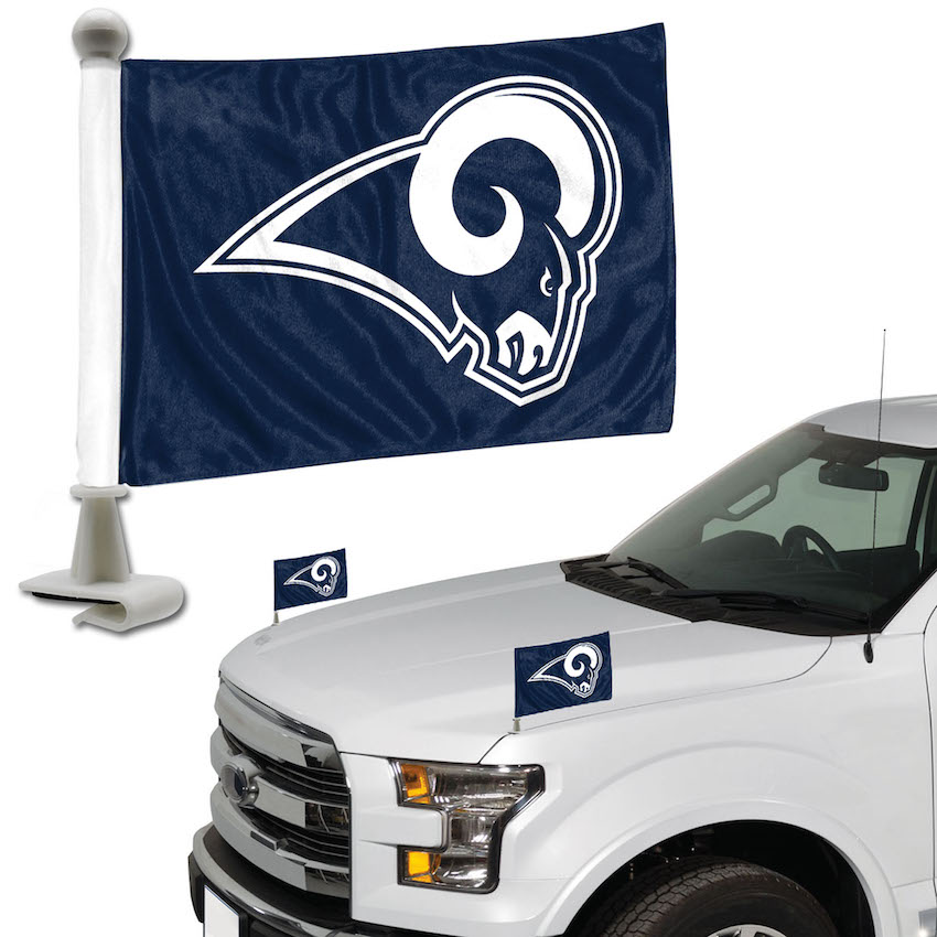 Los Angeles Rams Ambassador Car Flags