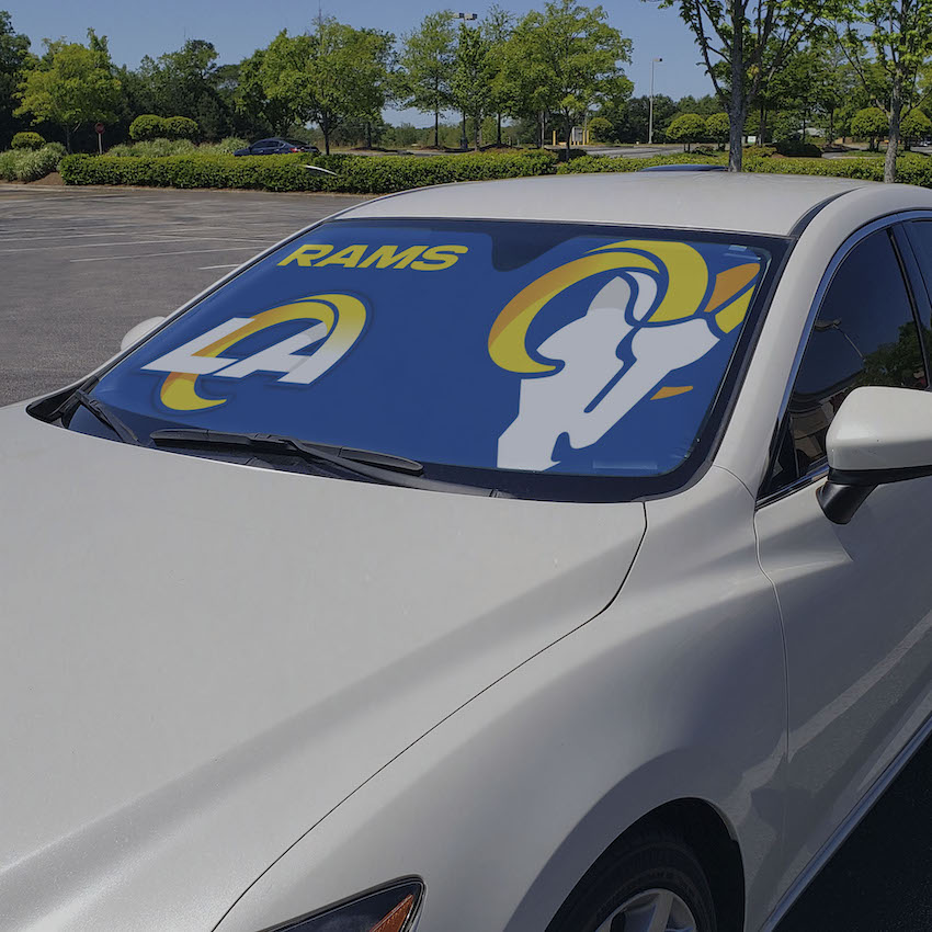 Los Angeles Rams AutoShade Folding Windshield Cover