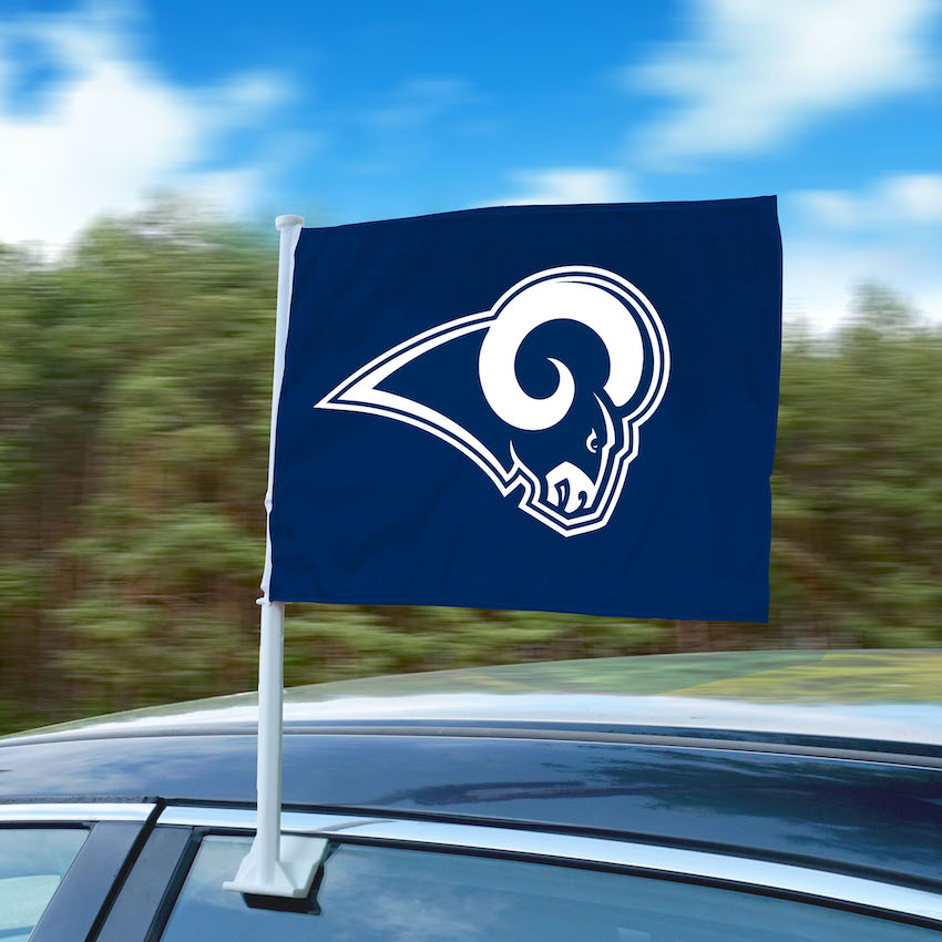 Los Angeles Rams Car Flag