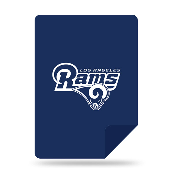 Los Angeles Rams DENALI Silver Knit Throw