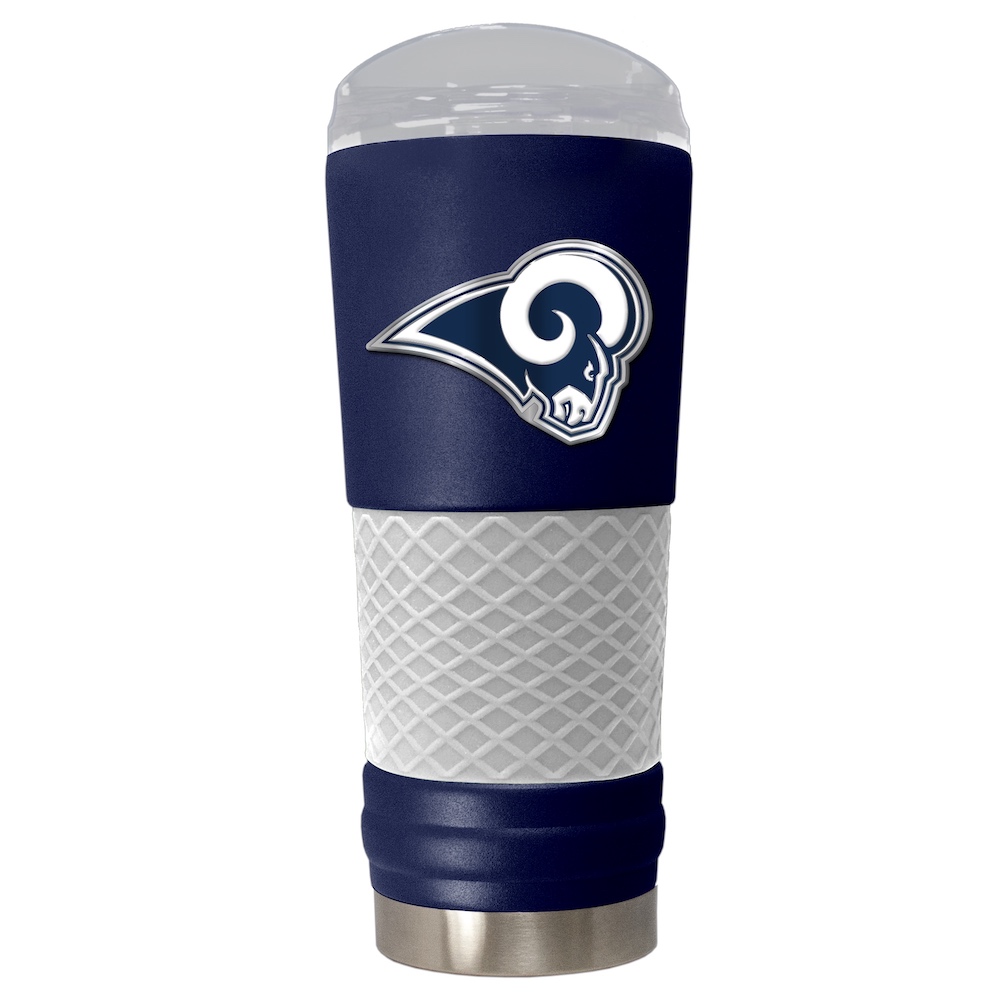 Los Angeles Rams 24 oz DRAFT SERIES NFL Powder Coated Insulated Travel Tumbler