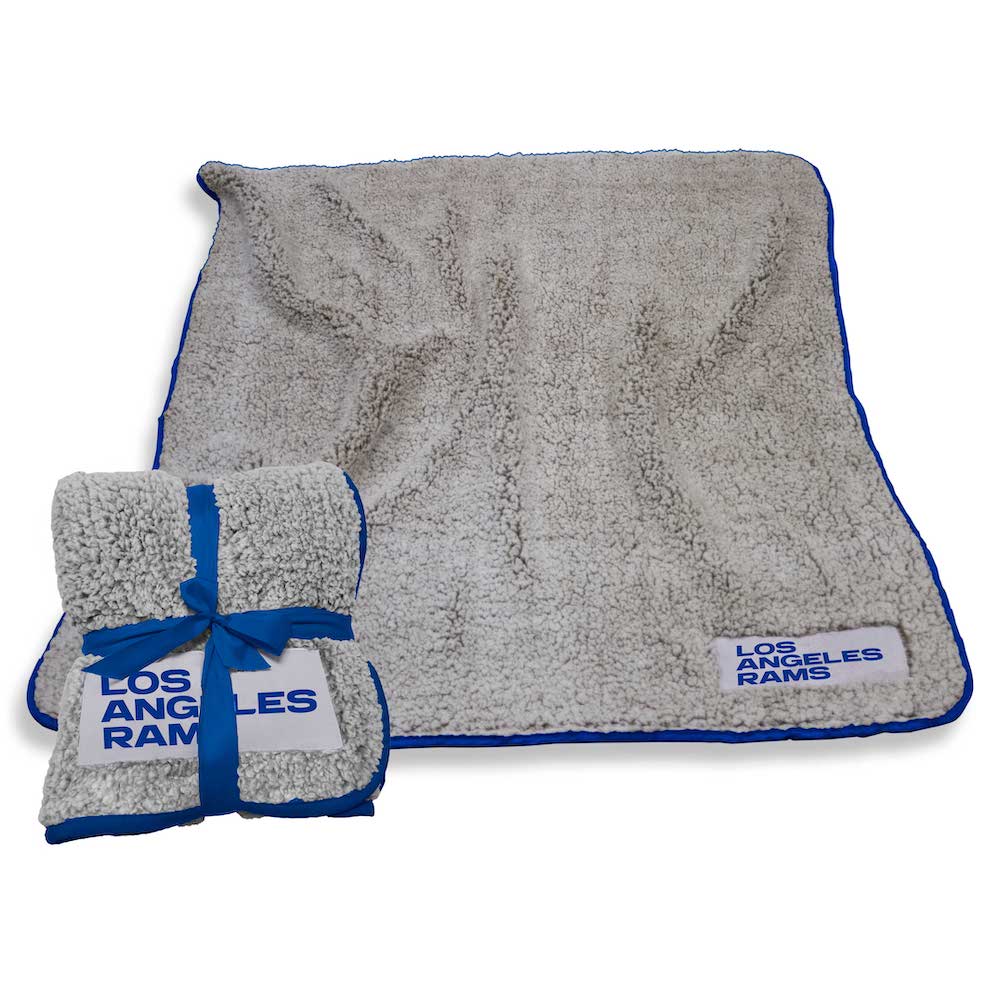Los Angeles Rams Frosty Throw Blanket